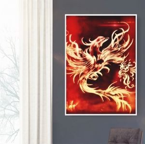 Phoenix art print 8x10
